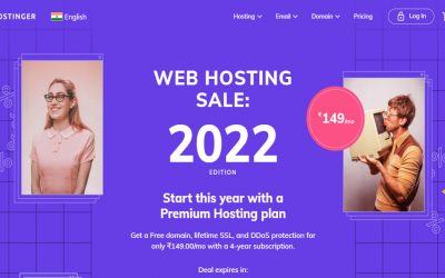 Hostinger Web Hosting Review 2022