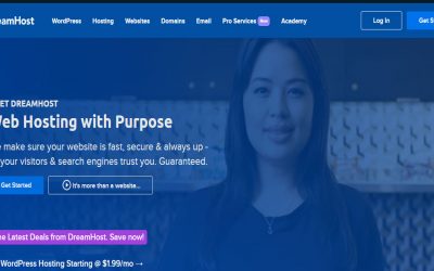 DreamHost Web Hosting Review 2022