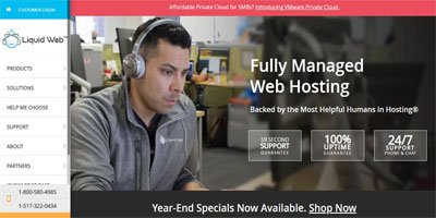 LiquidWeb WordPress Hosting