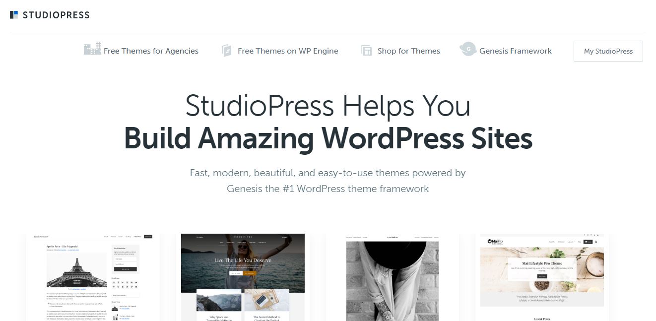 Wordpress Studiopress